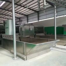 猪屠宰分割流水线 屠宰设备 脱毛分割 出具布局图 满运