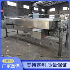 家禽类全自动卧式脱毛机 大型鸡鸭鹅宰杀流水线 不锈钢屠宰设备