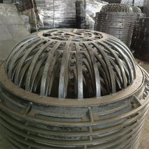 700圆形球墨铸铁溢流井盖 方形450*750井厂家耐腐蚀承重好德成鑫