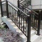 楼梯护栏厂家 别墅阳台扶手 铝艺栅栏 正宝 坚固耐用