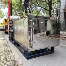 二手真空冷冻干燥机 百优 不锈钢食品冻干机 操作简便 维护方便