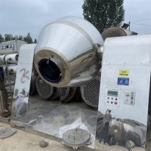 大型二手双锥干燥机 多功能常压立式 不锈钢材质 结构合理