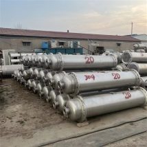 二手不锈钢冷凝器 列管式全自动化工设备 密封性好 运行平稳