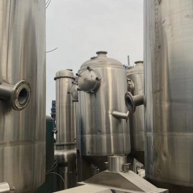 出售回收二手双效浓缩强制循环钛材蒸发器 蒸汽加热 性能稳定第5张