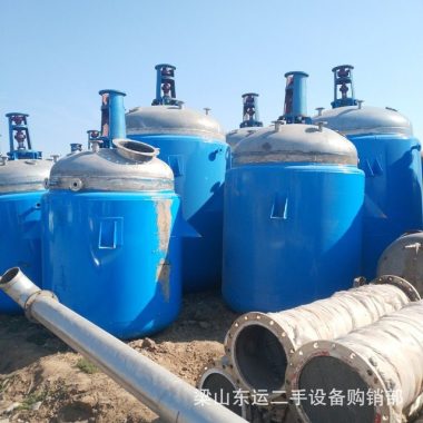 翔通 供应二手外盘管不锈钢反应釜 二手搪瓷反应釜 3立方搪瓷反应釜 二手5立方不锈钢反应釜 10吨外盘管反应釜 货源充足第2张