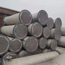 供应 二手不锈钢列管冷凝器 蒸汽冷凝设备内循环型 语佳