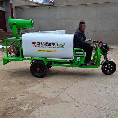 环境绿化洒水车 新能源电动喷洒车 工地施工降尘除尘雾炮车第4张