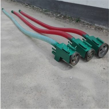 车载干沙输送机 软管无轴绞龙抽料机 小型吸粮机第3张
