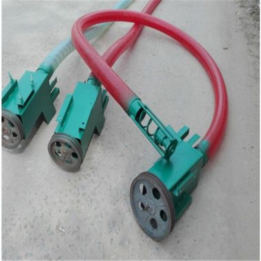 车载干沙输送机 软管无轴绞龙抽料机 小型吸粮机第5张