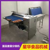 鸡蛋重量分级机 蛋品分级设备 不锈钢小型蛋类加工设备