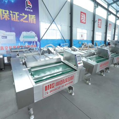 拉伸膜真空包装机 熟食软包装 休闲食品包装设备 鲁康包装机械第4张