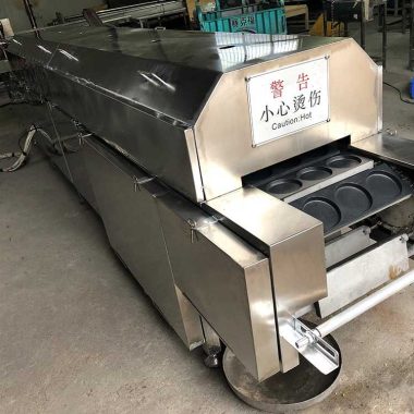 全自动蛋饼煎制设备 不锈钢煎饼机出售 豪联支持加工定做第3张