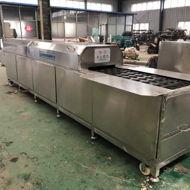 全自动蛋饼煎制设备 不锈钢煎饼机出售 豪联支持加工定做第4张