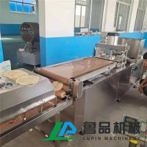 大型薄饼烙饼机 全自动圆形压饼机商用 鲁品烙馍机厂家生产