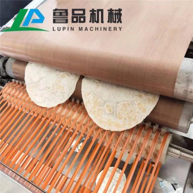大型薄饼烙饼机 全自动圆形压饼机商用 鲁品烙馍机厂家生产第3张