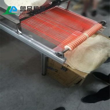 商用双面加热压饼机 烤鸭饼杂粮煎饼烙馍机 气动单饼机器第3张