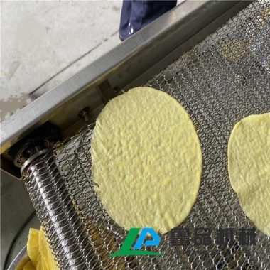 滚筒煎饼机大型 圆形卤肉卷饼机全自动 仿手工煎饼机设备第2张