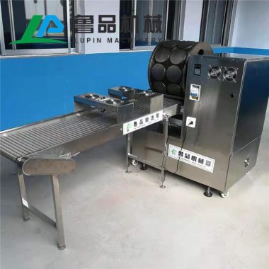 滚筒煎饼机大型 圆形卤肉卷饼机全自动 仿手工煎饼机设备第3张
