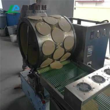 滚筒煎饼机大型 圆形卤肉卷饼机全自动 仿手工煎饼机设备第5张