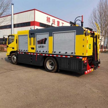 路面综合养护车 多功能沥青公路热再生修补车 操作简单第4张