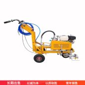 手推式冷喷划线机 路面小型标线设备 停车场车位热熔画线机
