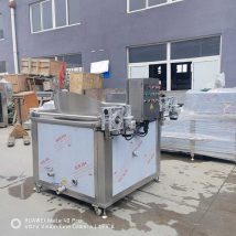 肉类食品油炸流水线 小酥肉炸鸡连续式油炸锅 脆皮五花肉油炸机