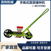 包邮手推式单行蔬菜播种机 大葱播种机 小粒种子播种器