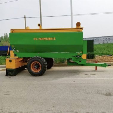 机场修建大型灰料撒灰车 白灰撒布机 粉料摊铺车 撒灰机 嘉良第4张