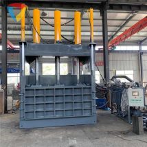 10吨位小型立式液压打包机 服装布匹压块机 纱线