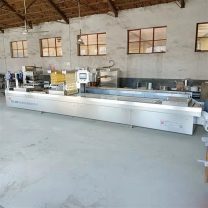 拉伸膜真空包装机 全自动牛肉干连续式包装设备 SC-320型 双春