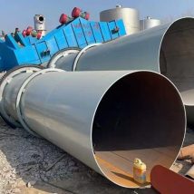 出售二手回转滚筒烘干机 2.2米×22米重型烘干设备 佳业机械